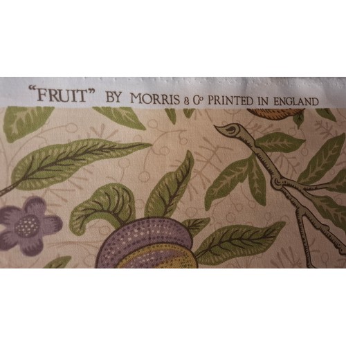 30 - William Morris- Morris & Co for Arthur Sanderson & Sons Limited 'Fruit' circa 1995, a bolt of fabric... 