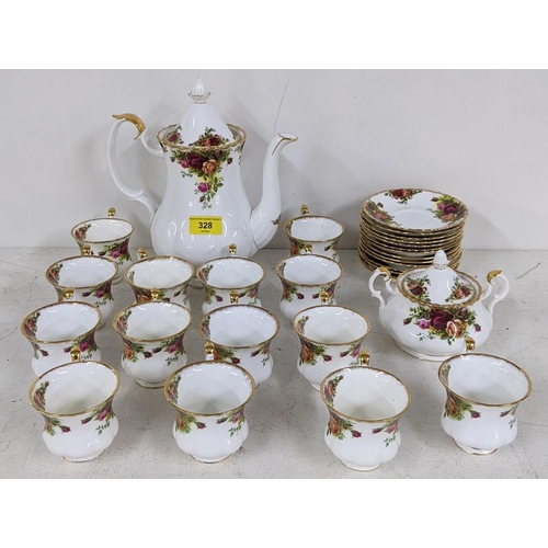 328 - A Royal Albert Old Country Roses pattern tea set
Location: 1.2
If there is no condition report shown... 