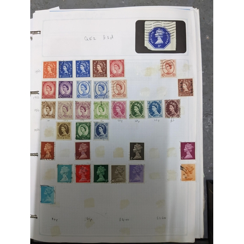 371 - A collection of predominately British, Channel Islands, Commonwealth and other stamps to include a V... 