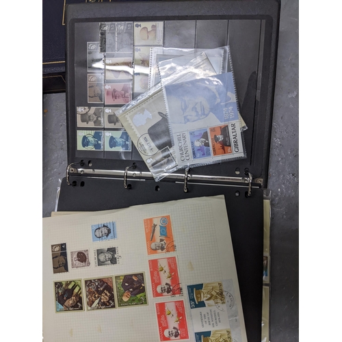 371 - A collection of predominately British, Channel Islands, Commonwealth and other stamps to include a V... 