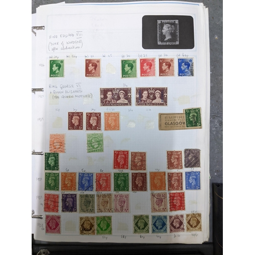 371 - A collection of predominately British, Channel Islands, Commonwealth and other stamps to include a V... 