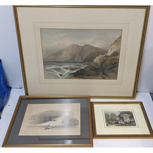 409 - Two David Roberts prints together with a Thomas Allom print
Location:RWB
If there is no condition re... 