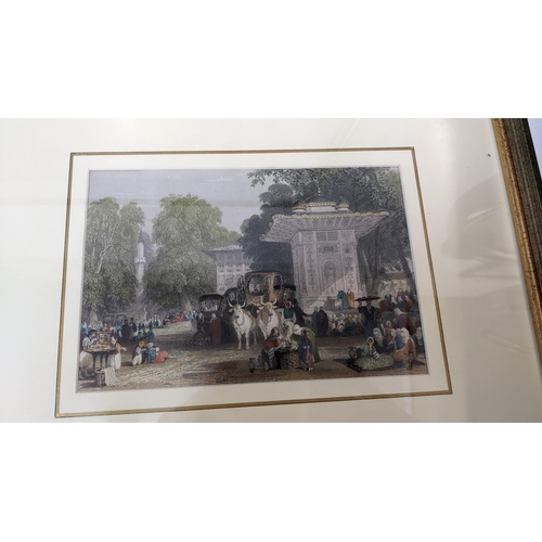 409 - Two David Roberts prints together with a Thomas Allom print
Location:RWB
If there is no condition re... 