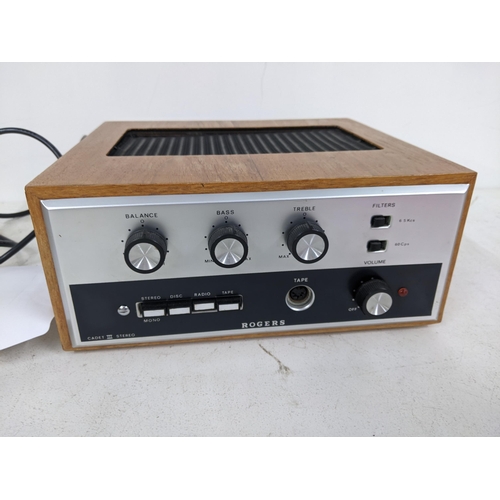 212 - A Rogers Cadet Three integrated amplifier manufactured between 1964-1970 Location:A1F
If there is no... 