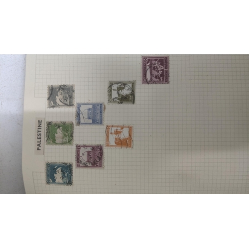 338 - A quantity of stamps from around the world mounted in various albums, some loose, along with various... 