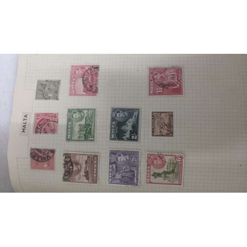 338 - A quantity of stamps from around the world mounted in various albums, some loose, along with various... 