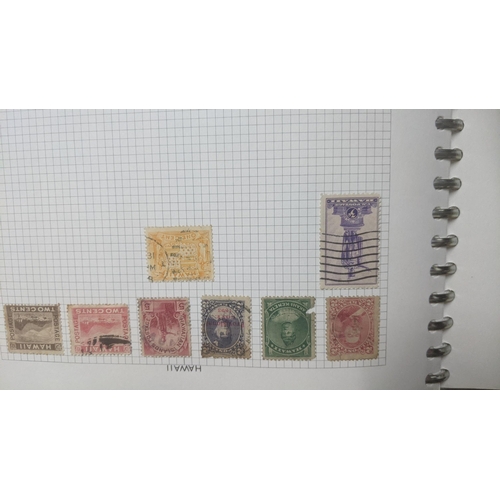 338 - A quantity of stamps from around the world mounted in various albums, some loose, along with various... 