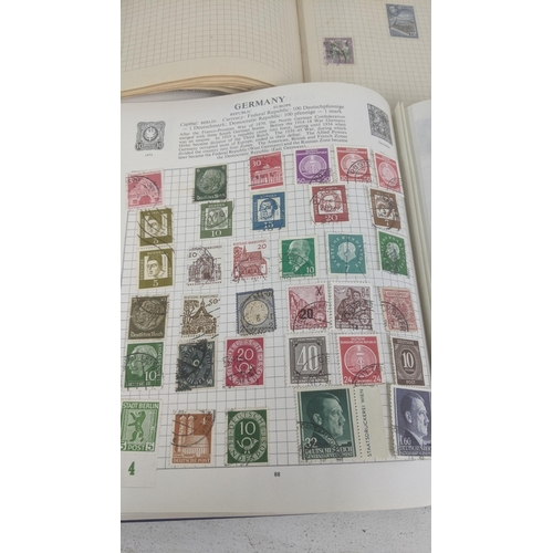 459 - A quantity of world stamp albums and loose examples to include commonwealth examples, Chinese, Frenc... 