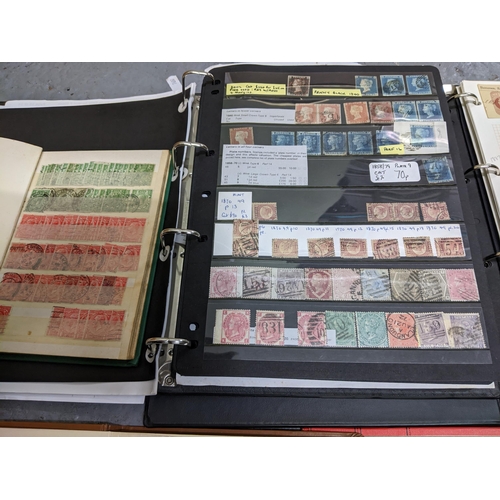 334 - A collection of almost entirely GB stamps, Victorian to late 20th century, mounted in nine albums, t... 