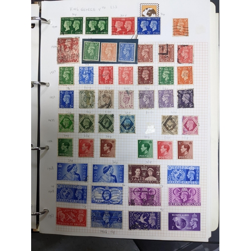 334 - A collection of almost entirely GB stamps, Victorian to late 20th century, mounted in nine albums, t... 