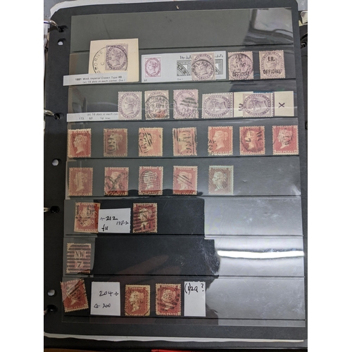 334 - A collection of almost entirely GB stamps, Victorian to late 20th century, mounted in nine albums, t... 