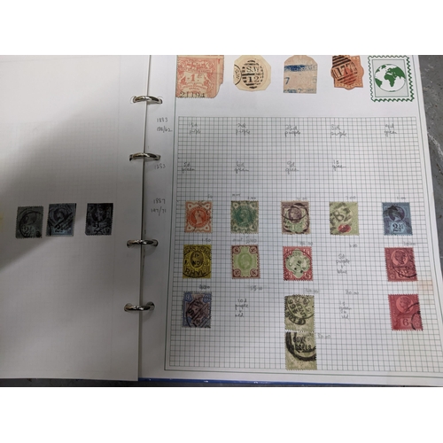 336 - A collection of worldwide stamps mounted in nine albums to include GB stamps, Chinese, Norwegian, Sp... 