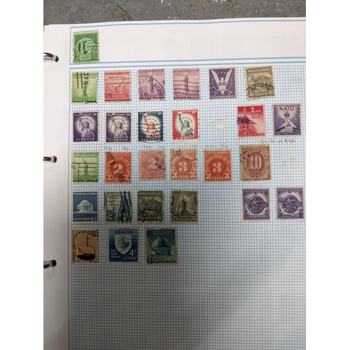 336 - A collection of worldwide stamps mounted in nine albums to include GB stamps, Chinese, Norwegian, Sp... 