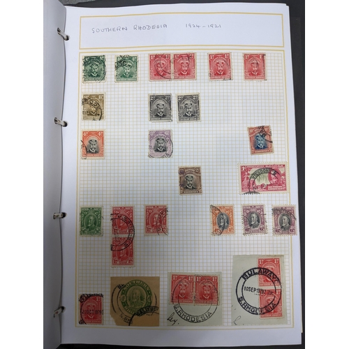 337 - A collection of stamps from around the world mounted in eleven albums to include Australian, Argenti... 