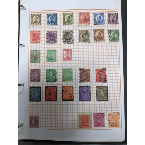 337 - A collection of stamps from around the world mounted in eleven albums to include Australian, Argenti... 