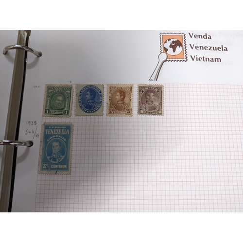 337 - A collection of stamps from around the world mounted in eleven albums to include Australian, Argenti... 