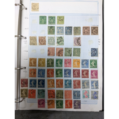 337 - A collection of stamps from around the world mounted in eleven albums to include Australian, Argenti... 