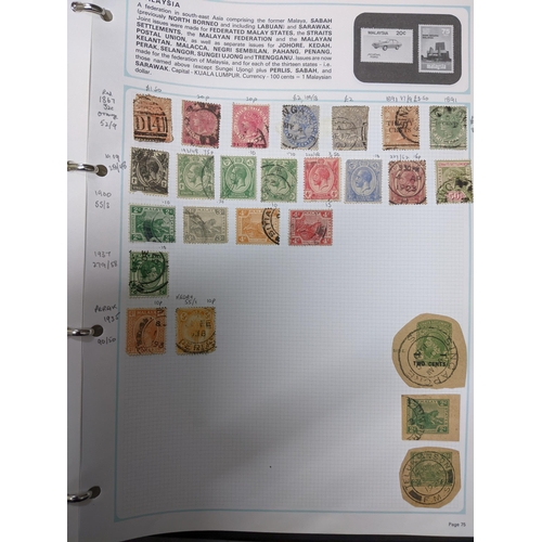 337 - A collection of stamps from around the world mounted in eleven albums to include Australian, Argenti... 