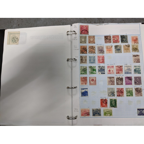 337 - A collection of stamps from around the world mounted in eleven albums to include Australian, Argenti... 