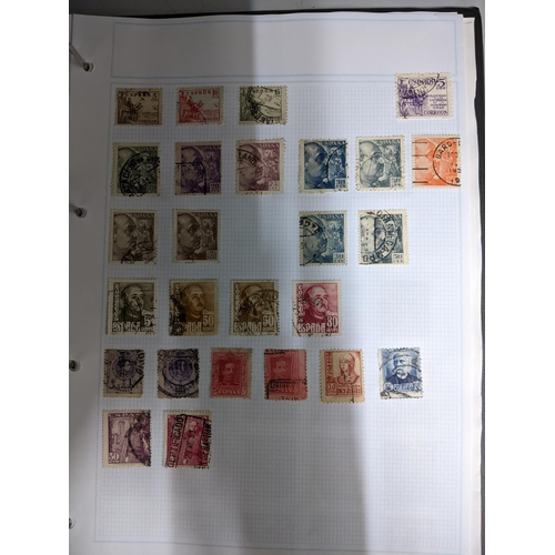 337 - A collection of stamps from around the world mounted in eleven albums to include Australian, Argenti... 