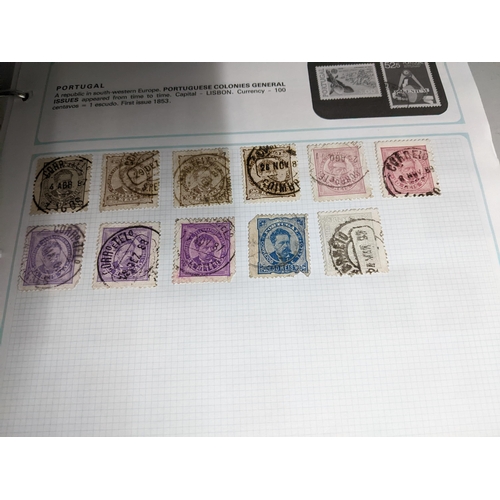 337 - A collection of stamps from around the world mounted in eleven albums to include Australian, Argenti... 