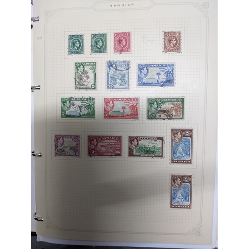 337 - A collection of stamps from around the world mounted in eleven albums to include Australian, Argenti... 