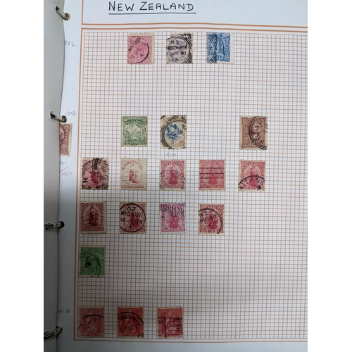 337 - A collection of stamps from around the world mounted in eleven albums to include Australian, Argenti... 