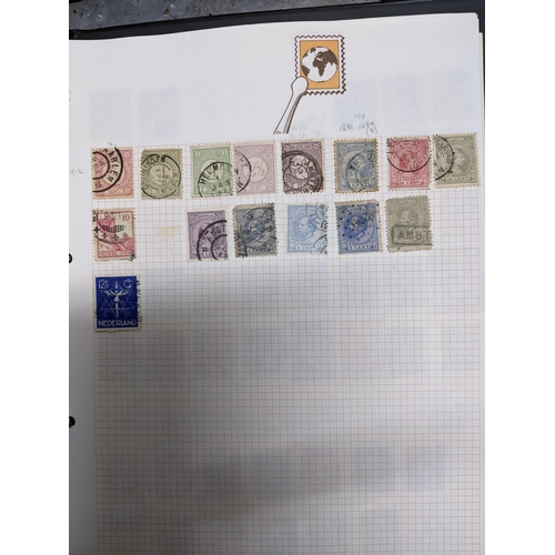 337 - A collection of stamps from around the world mounted in eleven albums to include Australian, Argenti... 