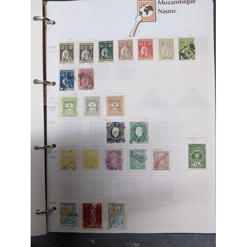 337 - A collection of stamps from around the world mounted in eleven albums to include Australian, Argenti... 