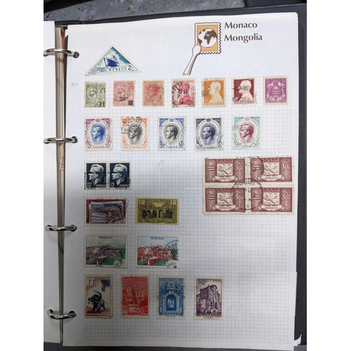 337 - A collection of stamps from around the world mounted in eleven albums to include Australian, Argenti... 