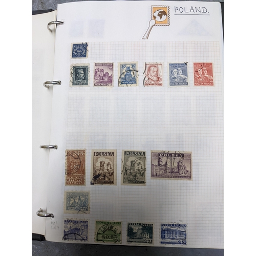 337 - A collection of stamps from around the world mounted in eleven albums to include Australian, Argenti... 