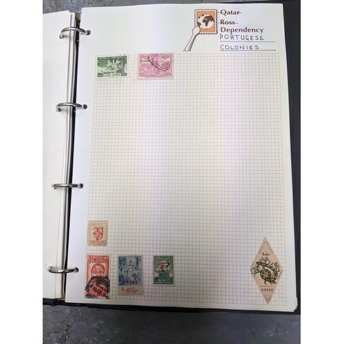 337 - A collection of stamps from around the world mounted in eleven albums to include Australian, Argenti... 