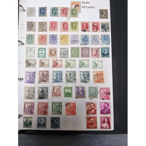 337 - A collection of stamps from around the world mounted in eleven albums to include Australian, Argenti... 