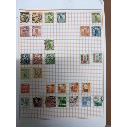 337 - A collection of stamps from around the world mounted in eleven albums to include Australian, Argenti... 