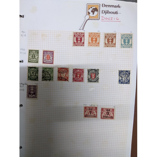 337 - A collection of stamps from around the world mounted in eleven albums to include Australian, Argenti... 