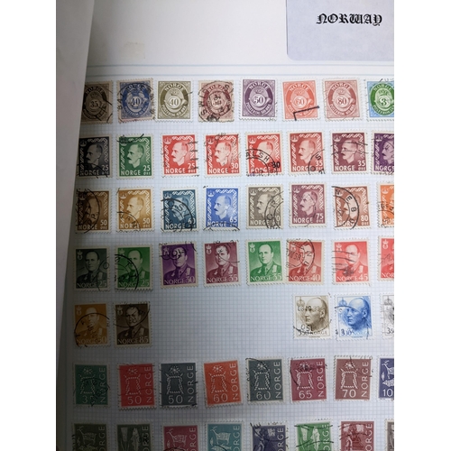 337 - A collection of stamps from around the world mounted in eleven albums to include Australian, Argenti... 