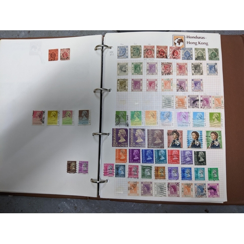 337 - A collection of stamps from around the world mounted in eleven albums to include Australian, Argenti... 