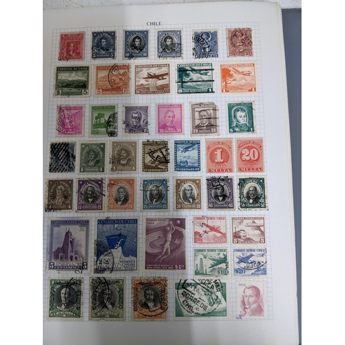 338 - A quantity of stamps from around the world mounted in various albums, some loose, along with various... 