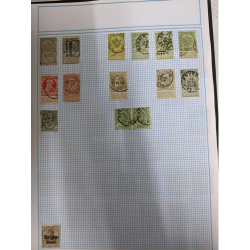 338 - A quantity of stamps from around the world mounted in various albums, some loose, along with various... 