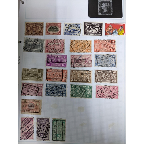 338 - A quantity of stamps from around the world mounted in various albums, some loose, along with various... 