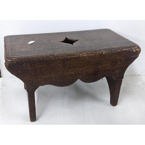 297 - A 19th century Scottish birch creepie stool, 19cm h x 35cm w
Location: 8.3
If there is no condition ... 