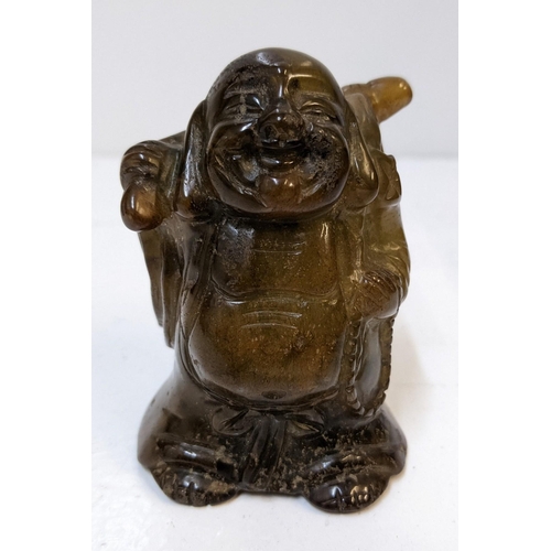 388 - A hardstone model of Budhai (Fat Buddha), 10cm high
Location:5.1
If there is no condition report sho... 