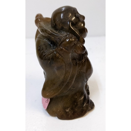 388 - A hardstone model of Budhai (Fat Buddha), 10cm high
Location:5.1
If there is no condition report sho... 