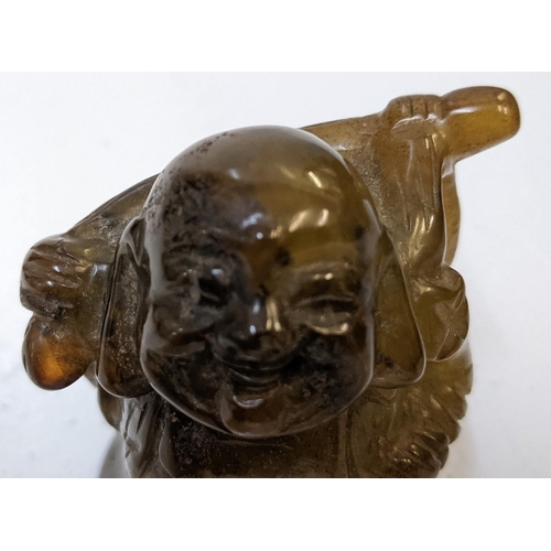 388 - A hardstone model of Budhai (Fat Buddha), 10cm high
Location:5.1
If there is no condition report sho... 