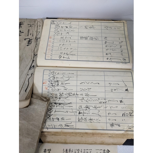 512 - Japanese ephemera to include a ledger, documents and books
Location: 9.4
If there is no condition re... 