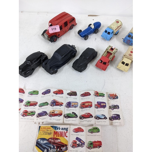 519 - Toy vehicles to include rubber and tin plate examples
Location: 1.5
If there is no condition report ... 