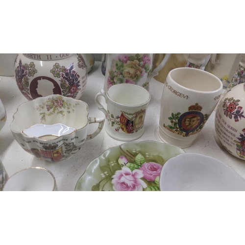 546 - A mixed lot of ceramics and collectables to include Masons Ironstone china, commemorative china, 19t... 