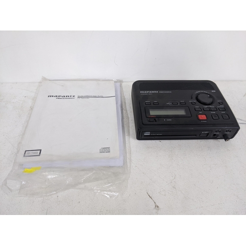 281 - A Marantz Professional CPR 310 CD recorder with manual, without plug Location:RAF
If there is no con... 