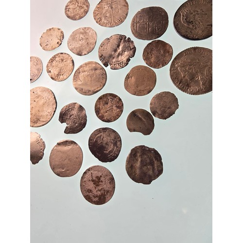 20 - Kingdom of England - Metal Detector Find - mixed Silver Coinage, various denominations and condition... 