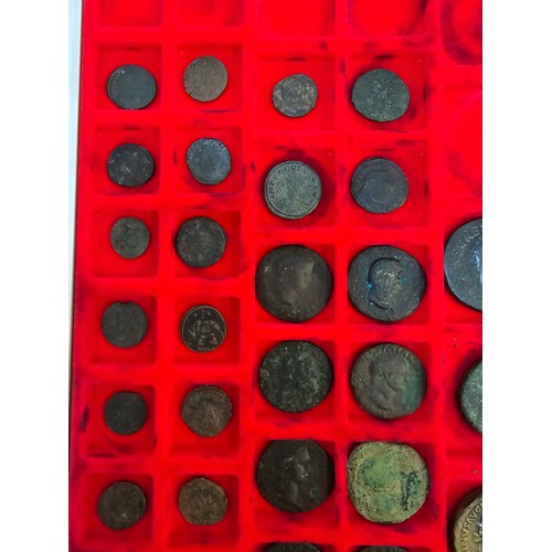 38 - Metal Detector Finds - Roman Empire - Mixed bronze/billon Coinage to include Divus Augustus,Trajan, ... 